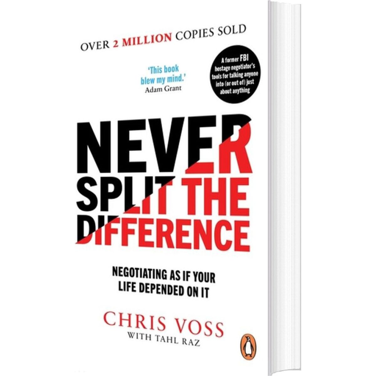 Never Split The Difference - Chris Voss - English Book