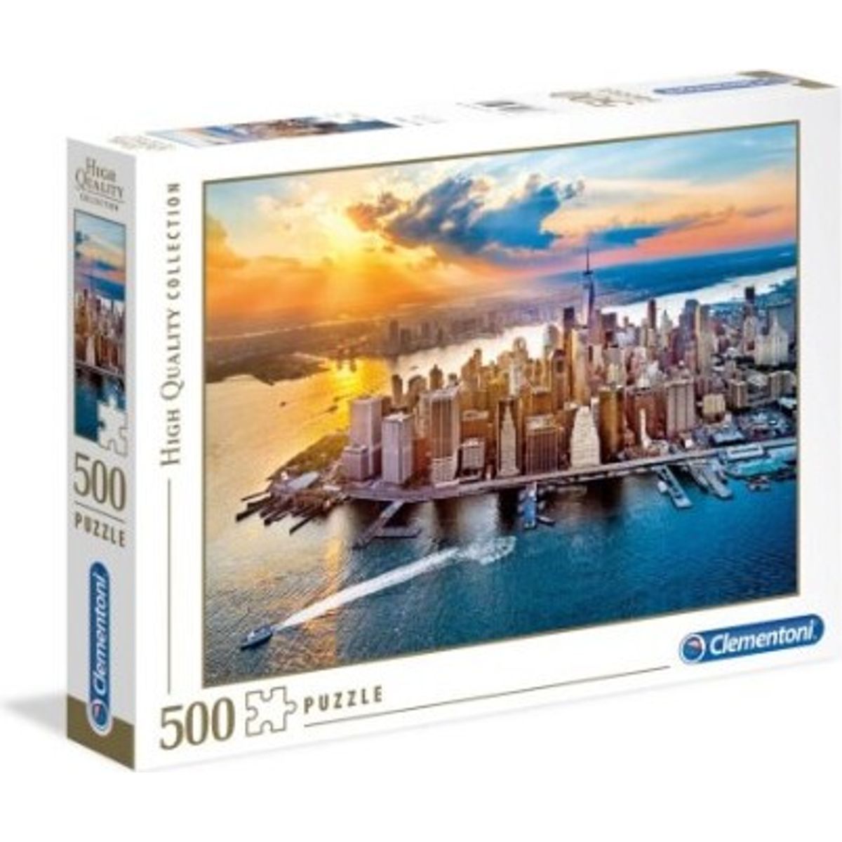 Clementoni Puslespil - New York - High Quality - 500 Brikker