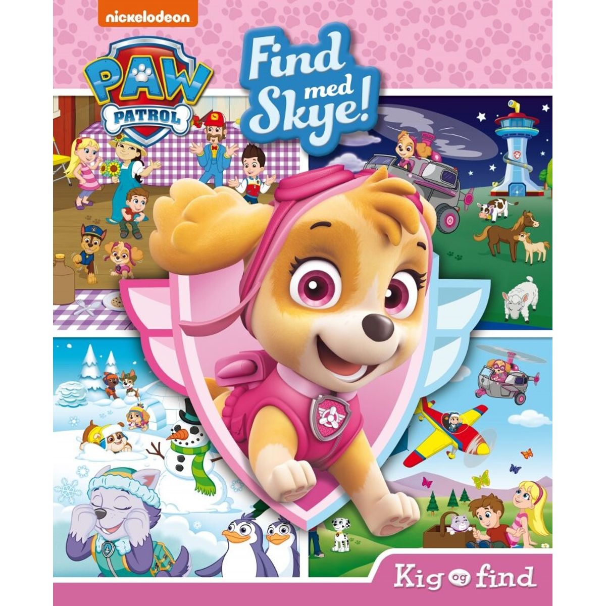 Nickelodeon Kig & Find Paw Patrol Skye - Bog