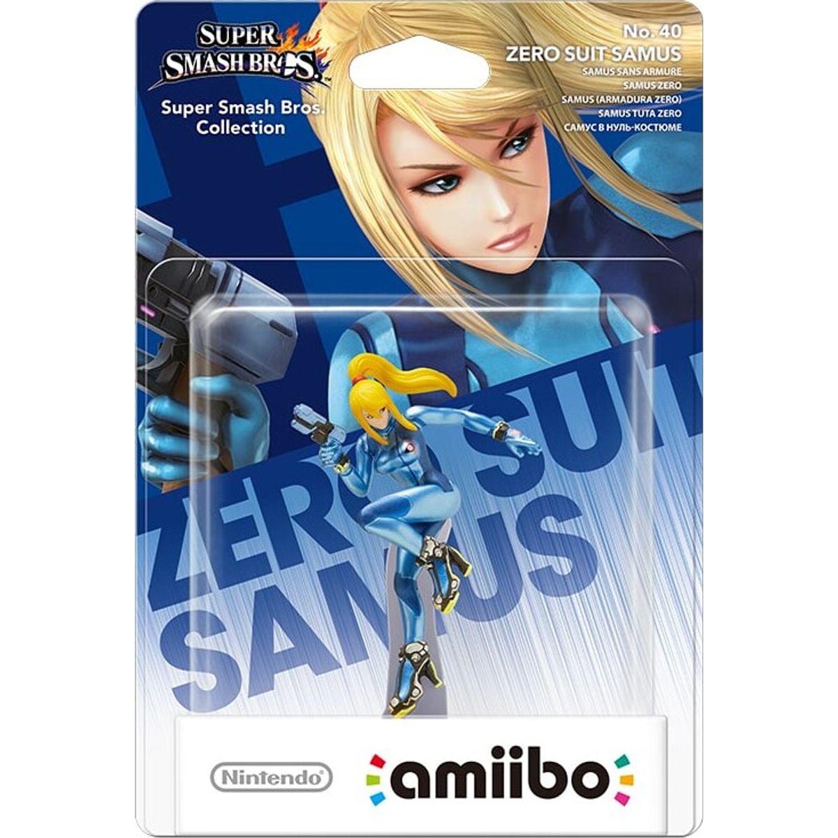 Nintendo Amiibo Figur - Zero Suit Samus