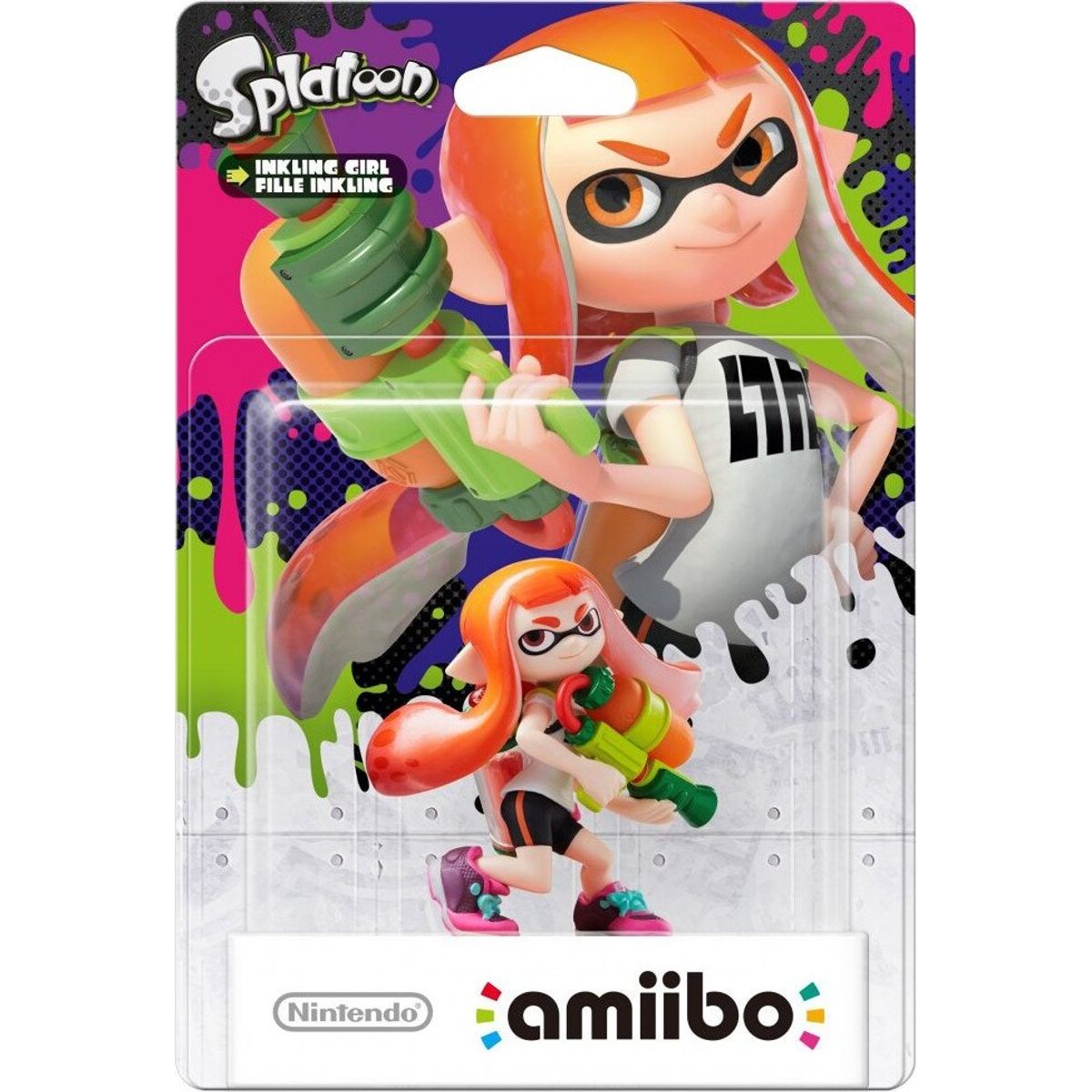 Nintendo Amiibo - Splatoon Figur - Inkling Girl