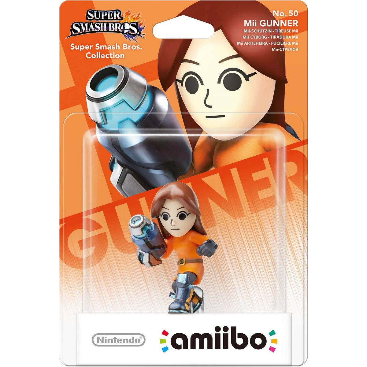 Nintendo Amiibo - Super Smash Bros. Figur - Mii Gunner