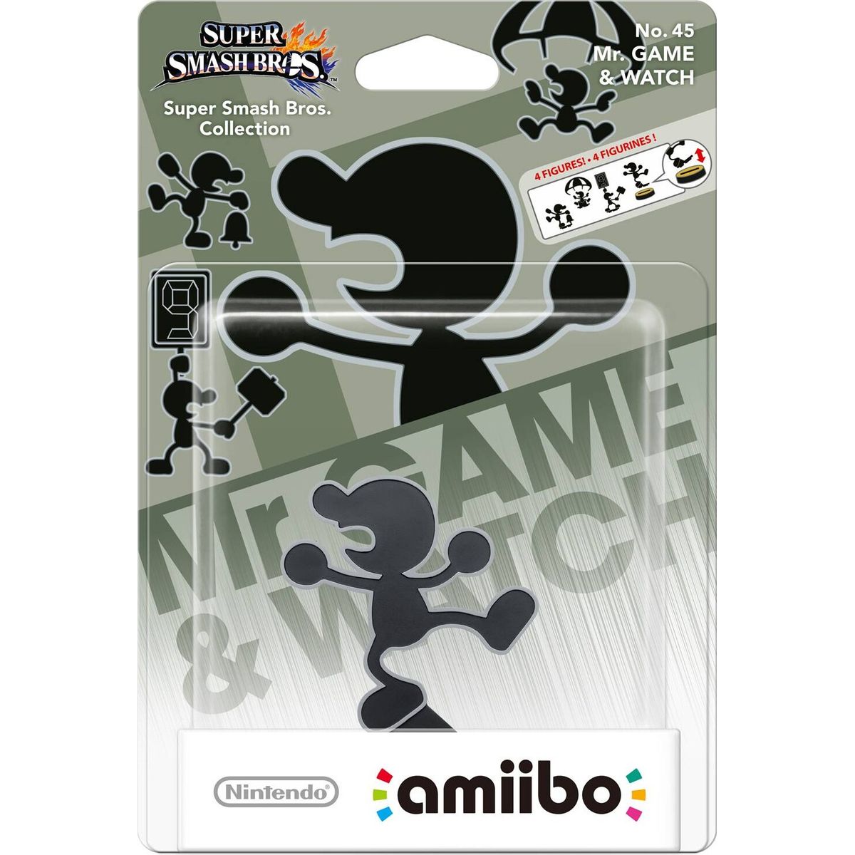 Nintendo Amiibo - Super Smash Bros. Figur - Mr. Game & Watch