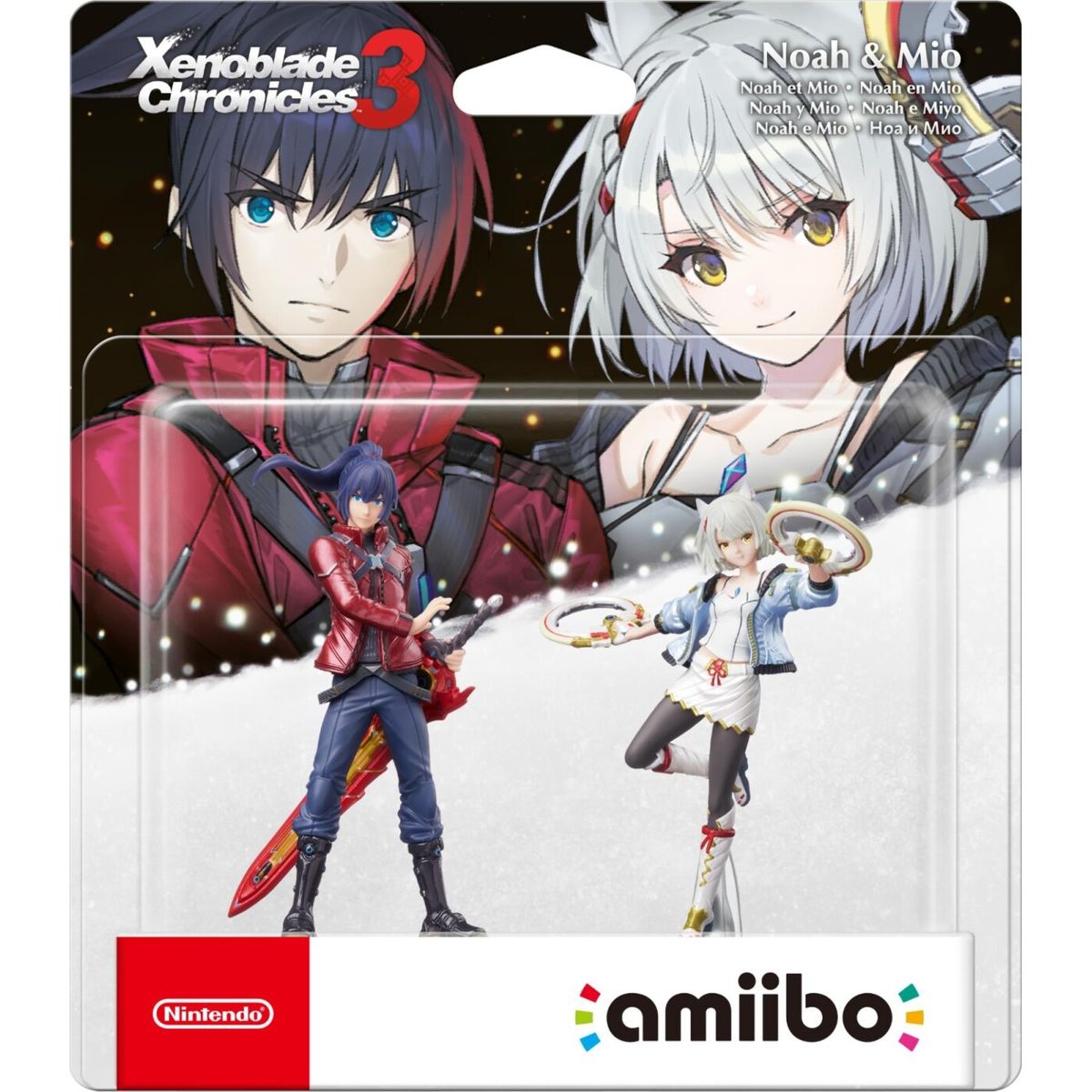 Nintendo Amiibo Figurer - Xenoblade Chronicles 3 - Noah & Mio