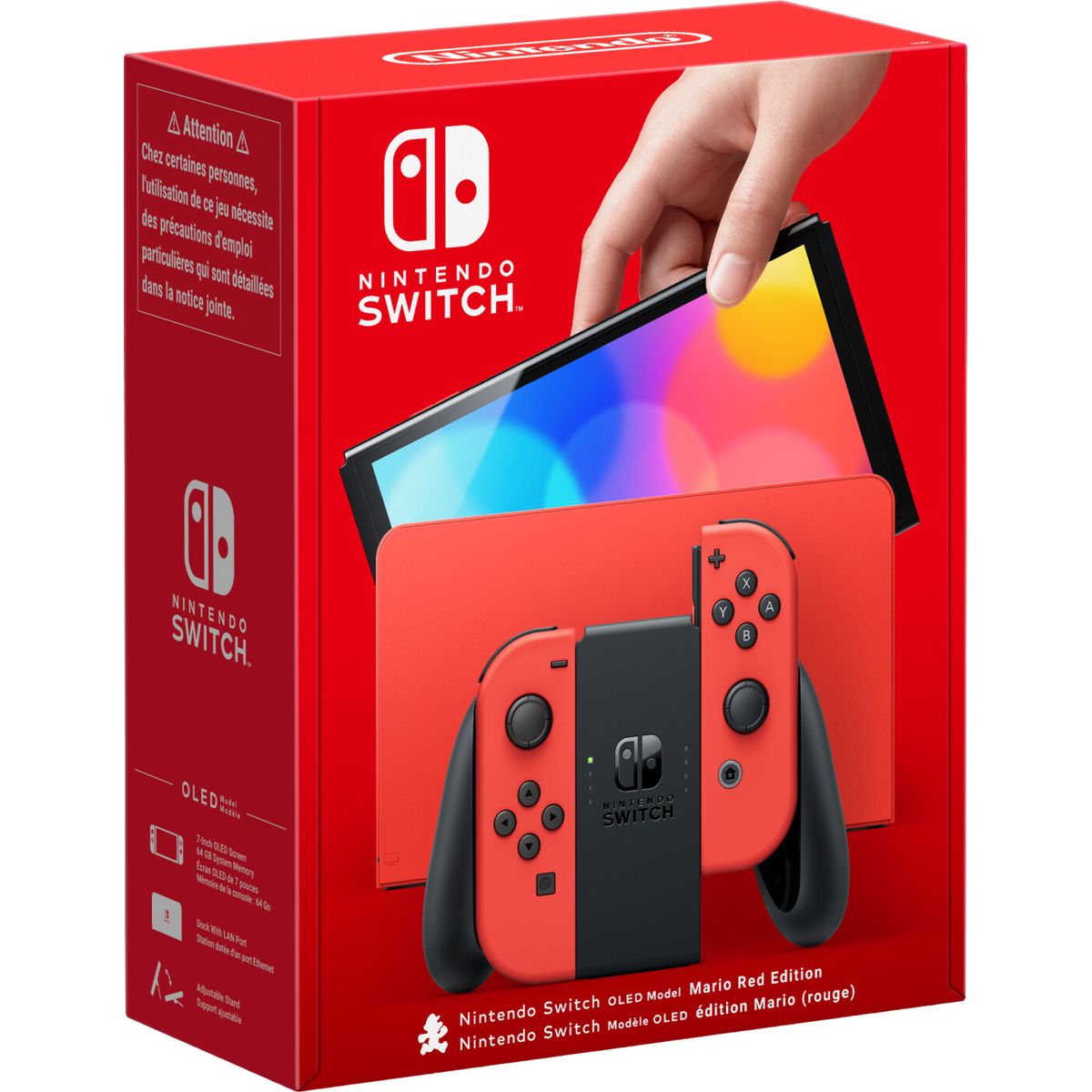 Nintendo Switch - Oled Model (mario Red Edition)