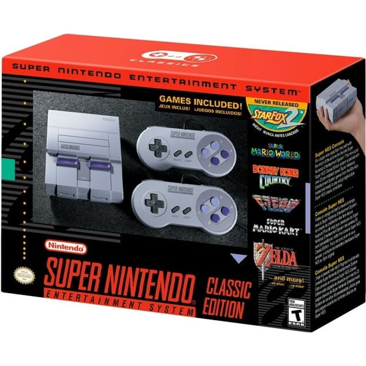 Nintendo Universal Super Nes Classic Edition (import)