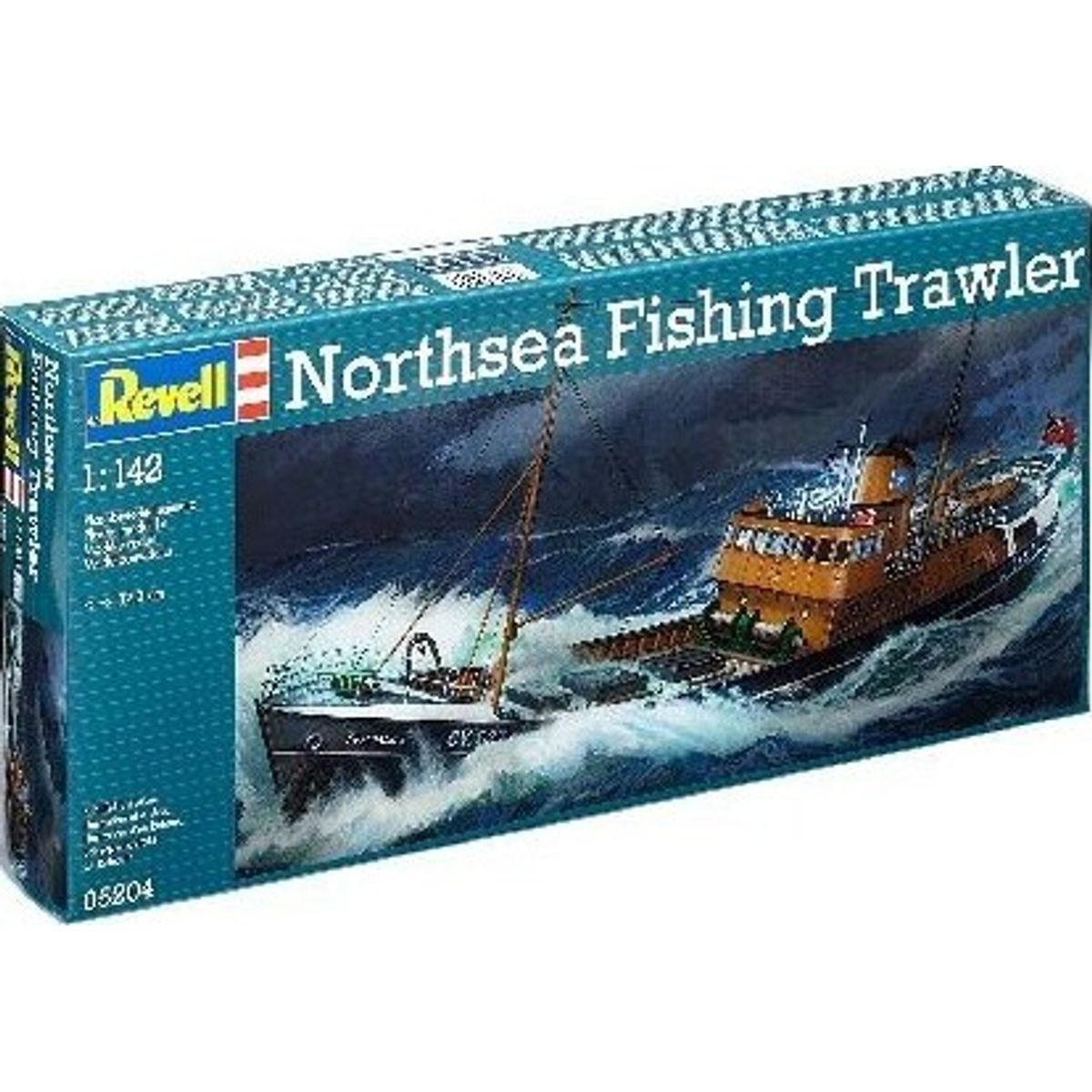 Revell - Northsea Fishing Trawler Skib Byggesæt - 1:143 - 05204