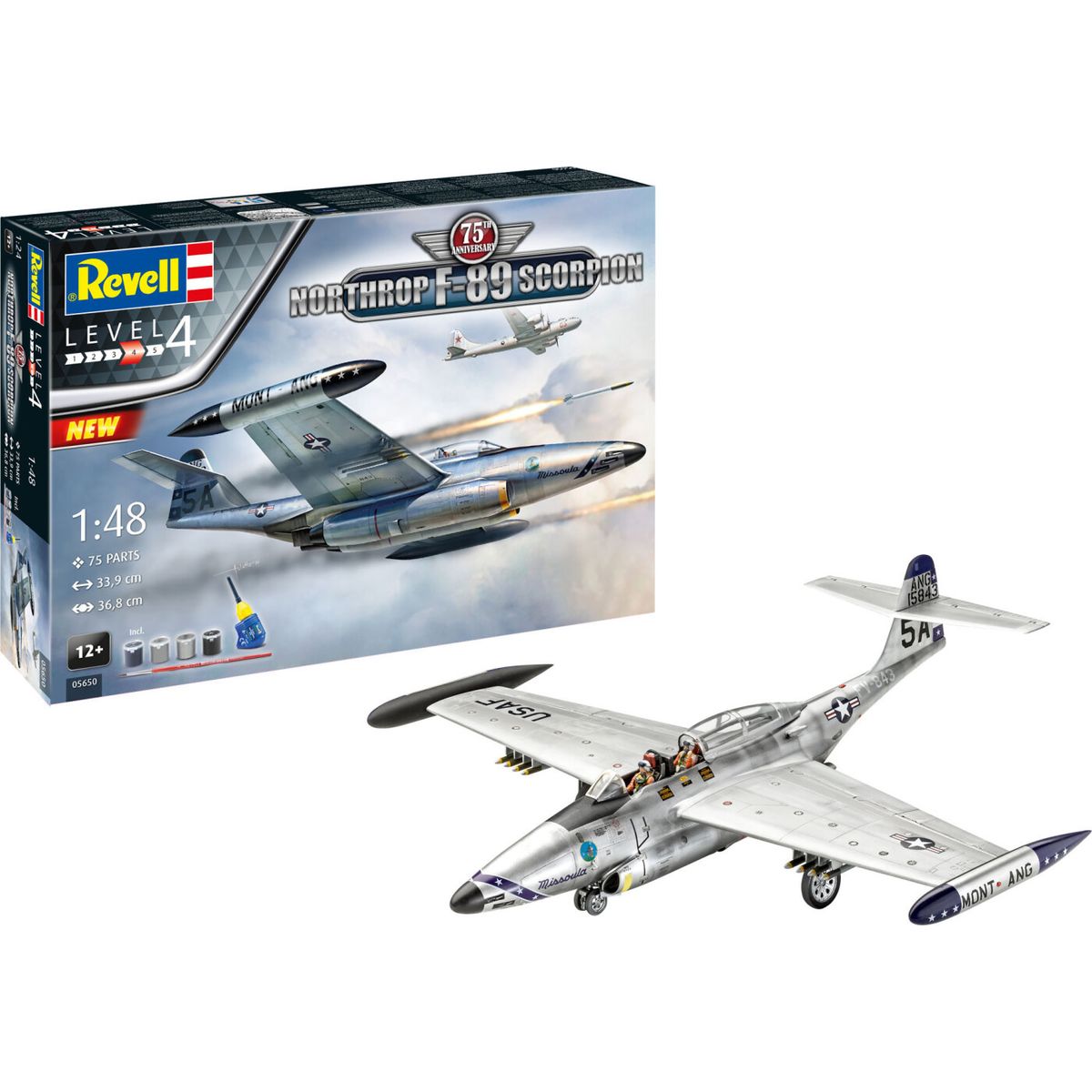 Revell - Northrop F-89 Scorpion 75th Anniversary - 1:48 - 05650