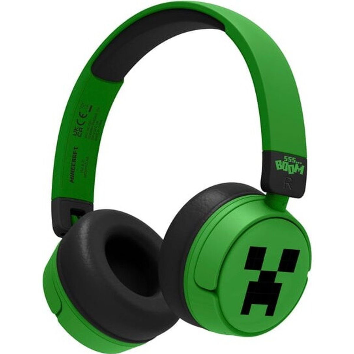 Otl - Bluetooth Headset W/perental Control - Minecraft Green