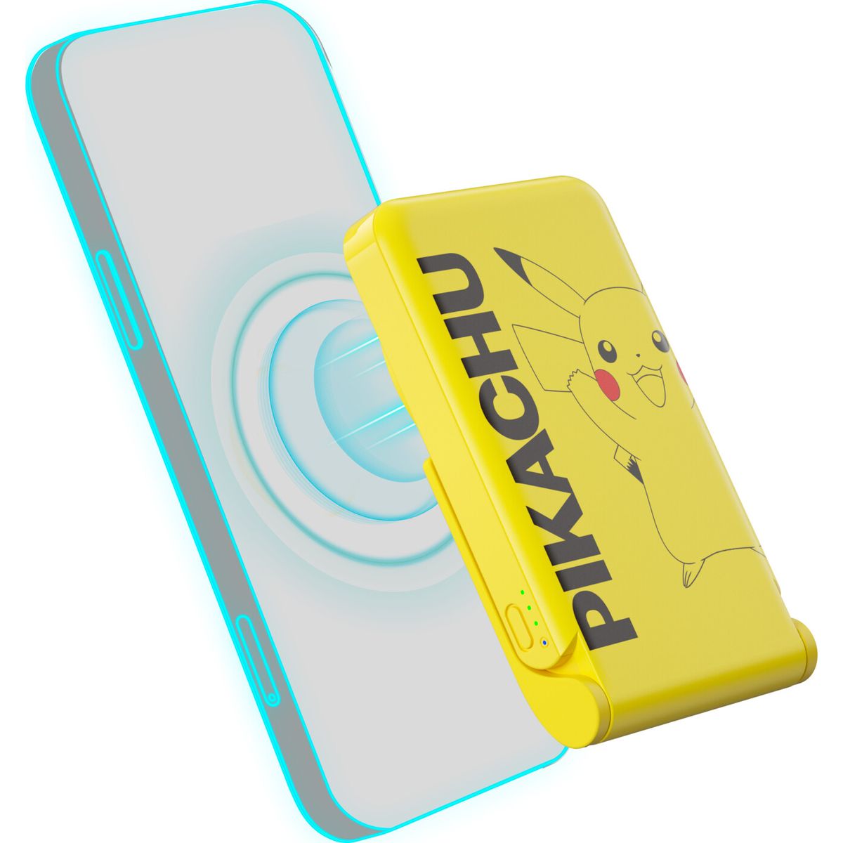 Otl - Pokemon Pikachu Wireless Magnetic Power Bank