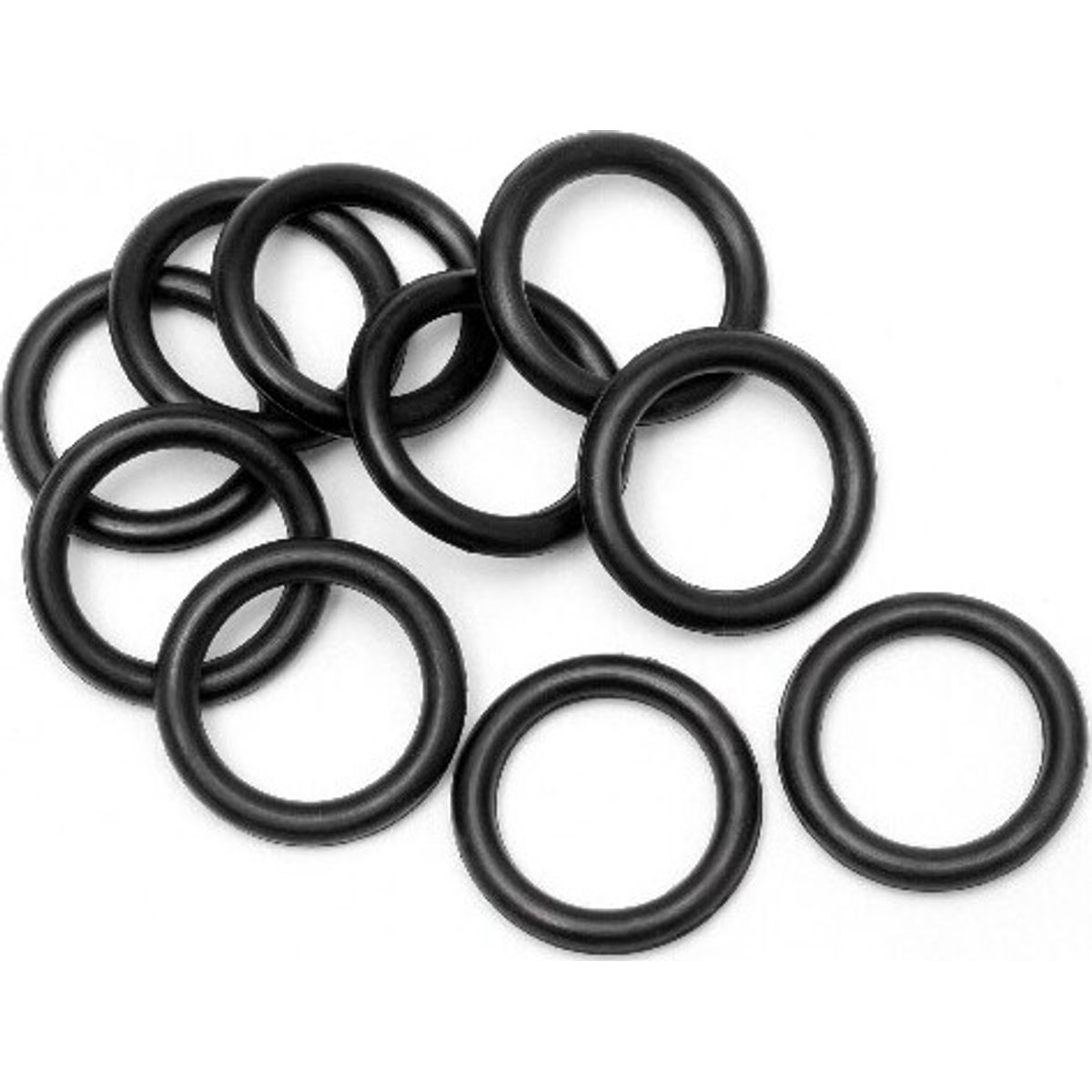 O-ring P10 (10x2mm/black/10pcs) - Hp75078 - Hpi Racing