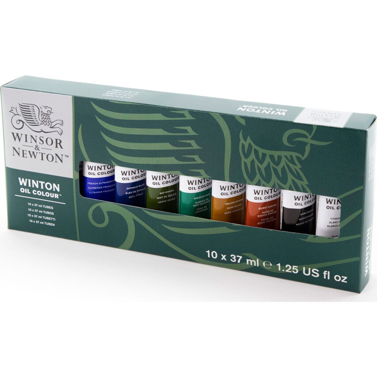 Winsor & Newton - Oil Colour Winton Tube - Oliemaling - 10x37 Ml