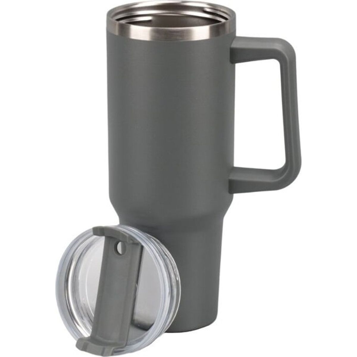 Olsen Home - Thermos Cup With Straw, 1200ml - Grey