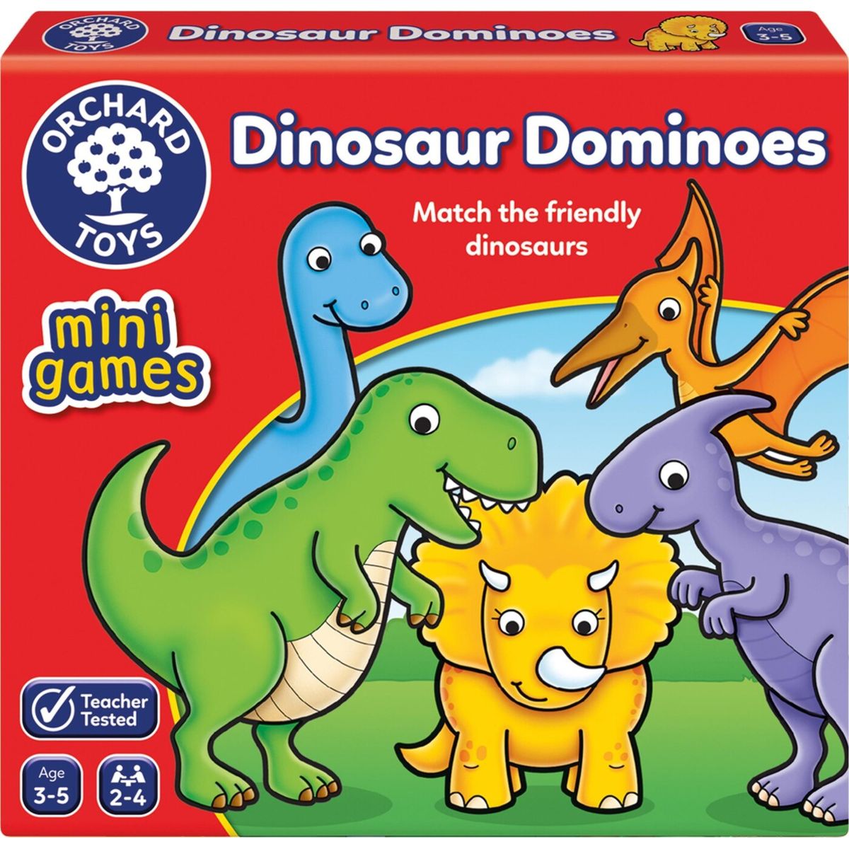 Orchard- Dinosaur Domino Mini Spil