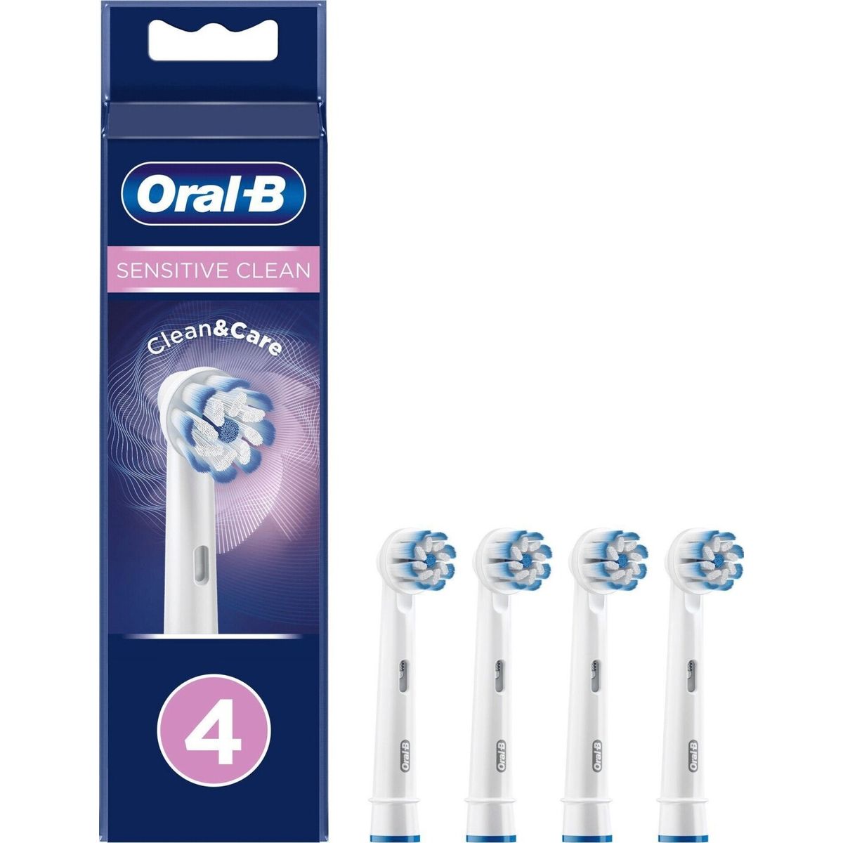 Oral-b - Sensitive Clean&care Udskiftningshoveder 4 Stk