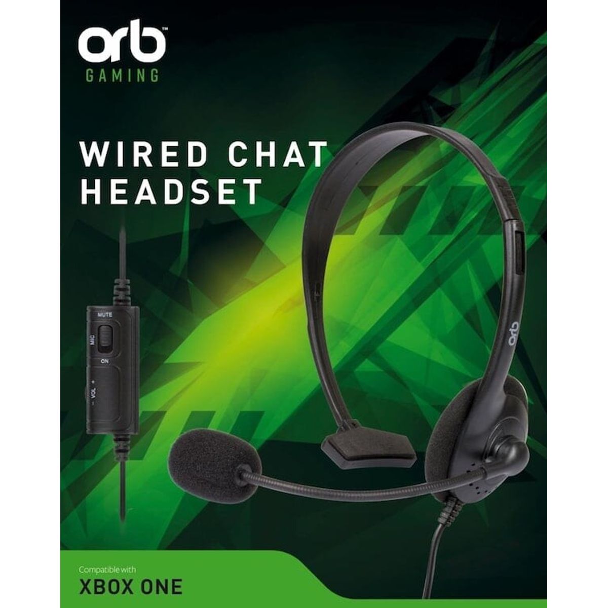 Orb Xbox One Chat Headset Med Kabel