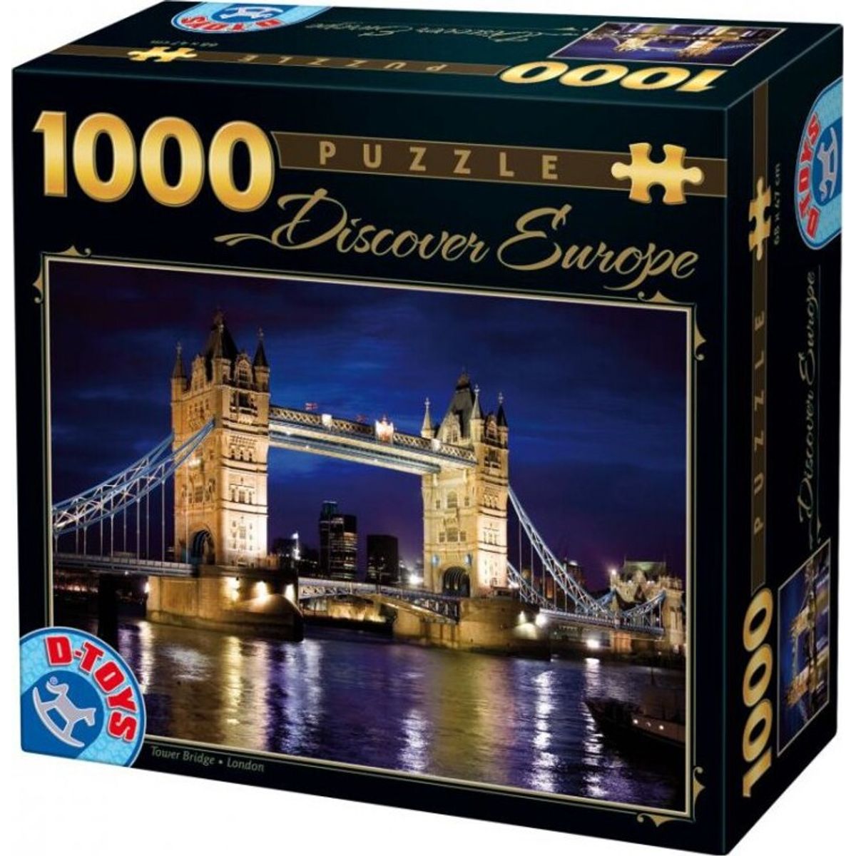 Puslespil Med 1000 Brikker - London, England