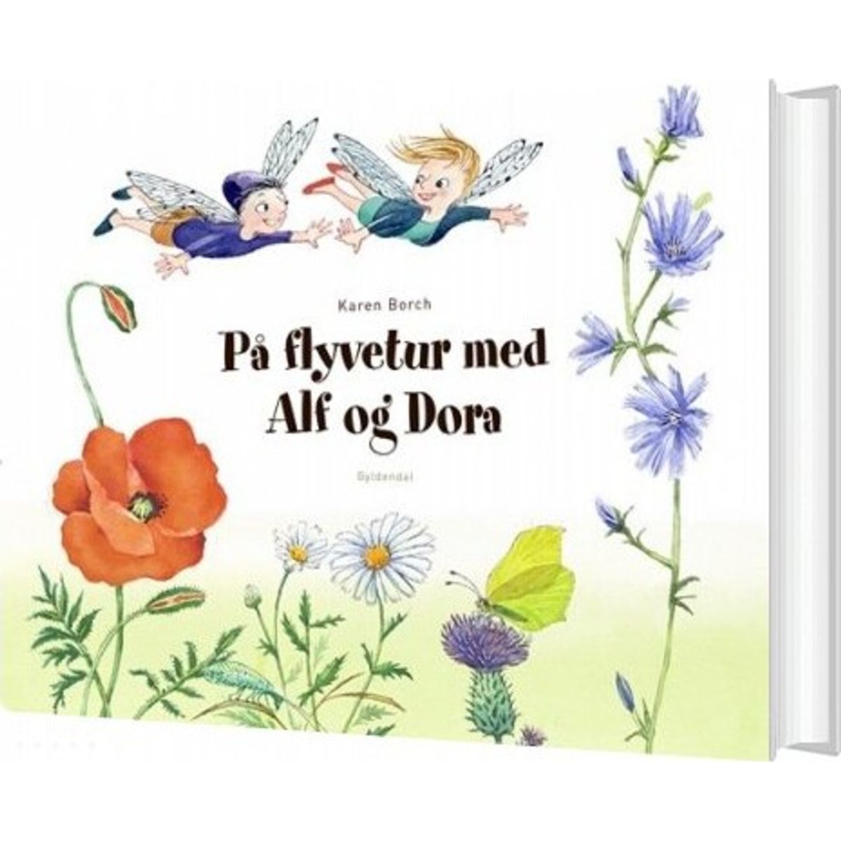 På Flyvetur Med Alf Og Dora - Karen Borch - Bog