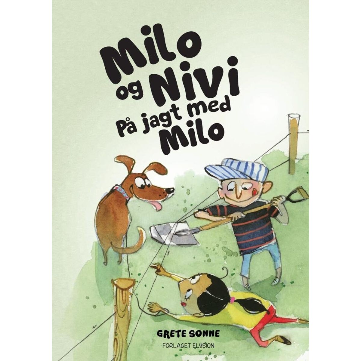 På Jagt Med Milo - Grete Sonne - Bog