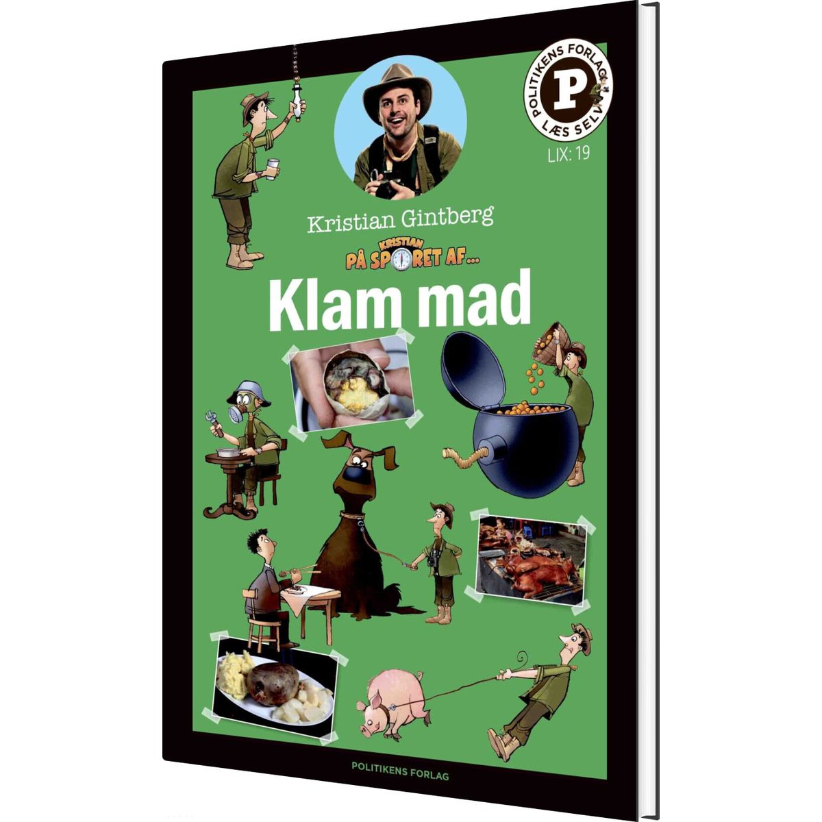 Kristian På Sporet Af Klam Mad - Læs Selv-serie - Kristian Gintberg - Bog