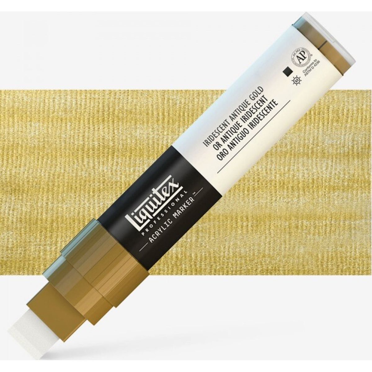 Liquitex - Paint Marker Wide Tusch - Iridescent Antique Gold