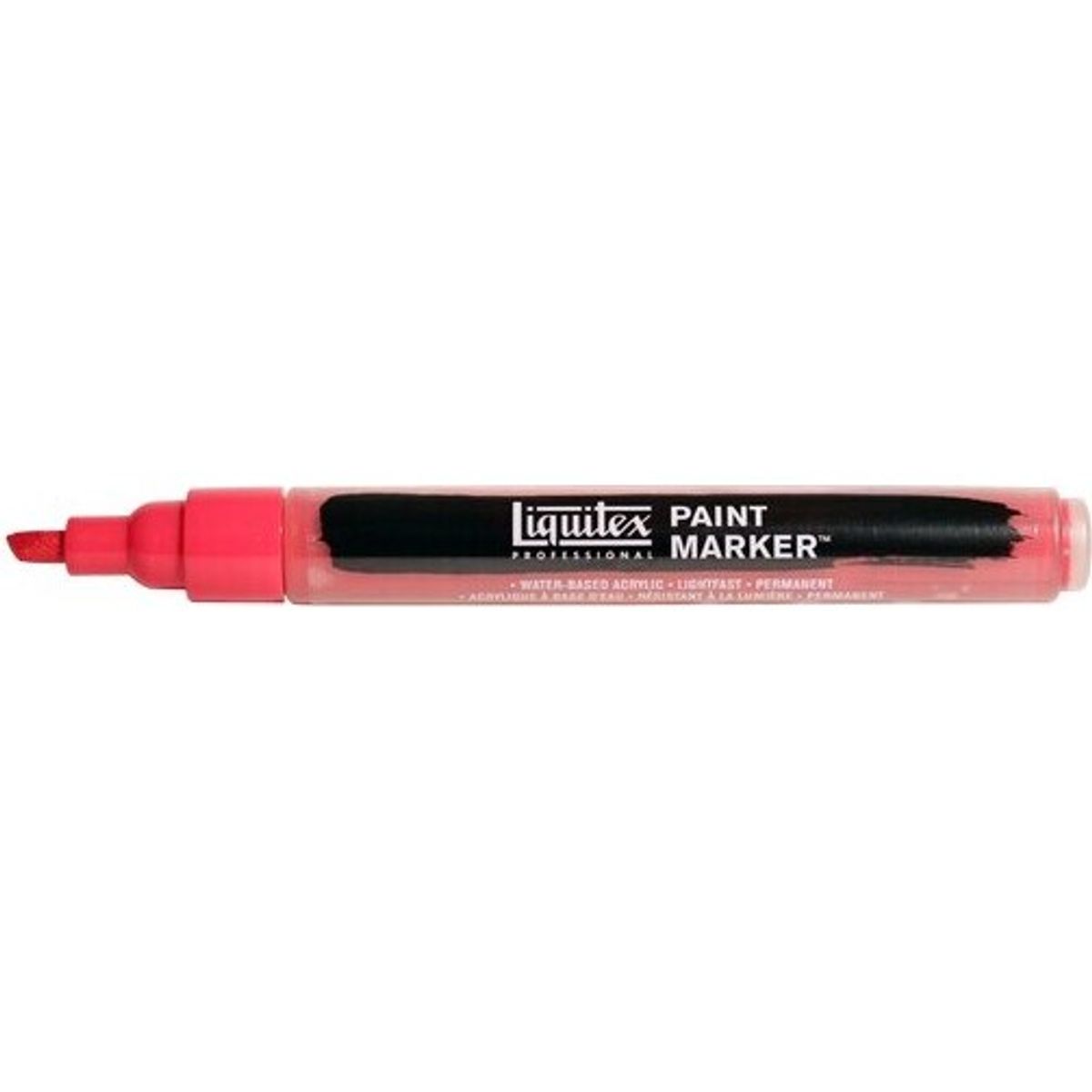 Liquitex - Acrylic Paint Marker Fine - Quinacridon Crimson Rød