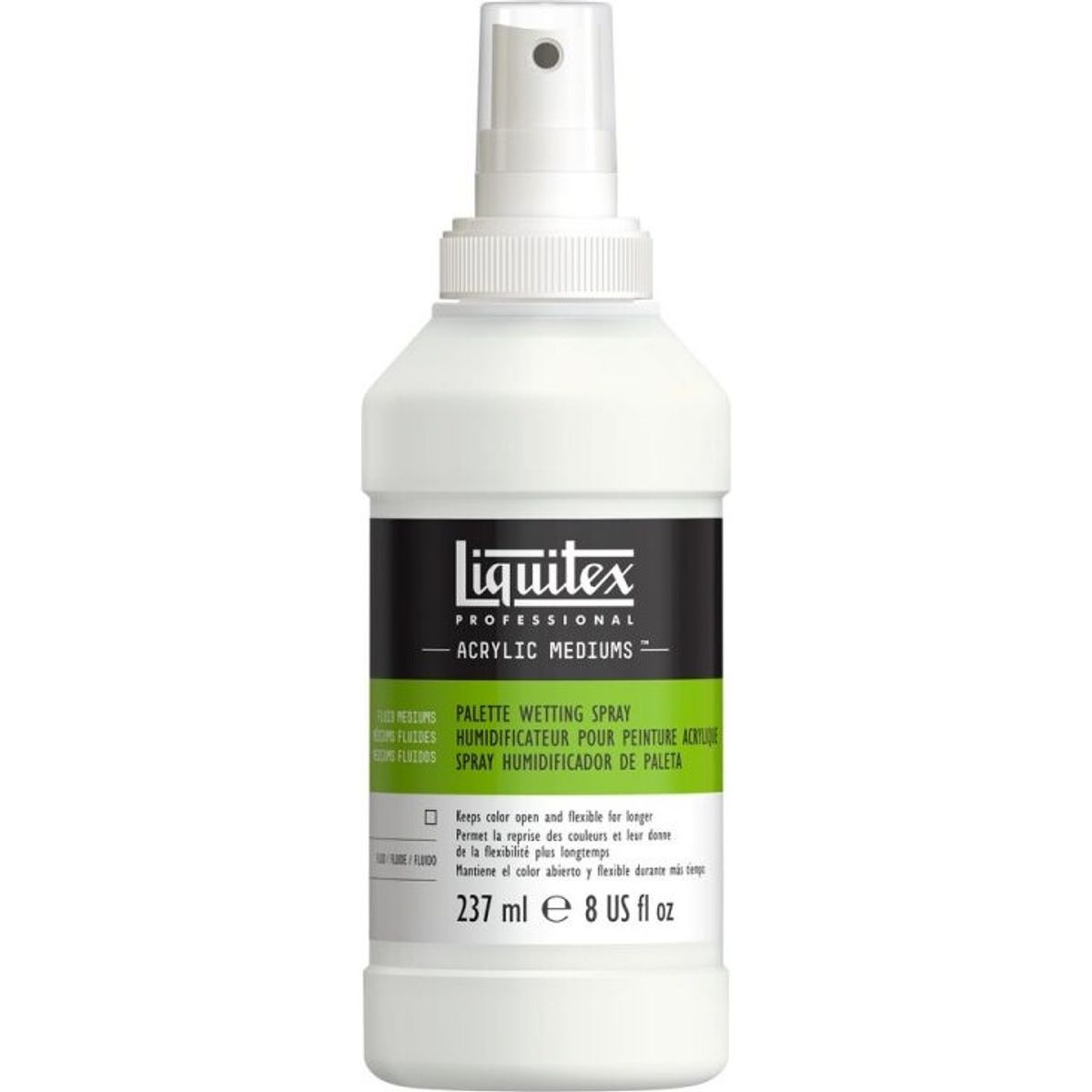 Liquitex - Palette Wetting Spray Fluid Akryl Medium 237 Ml