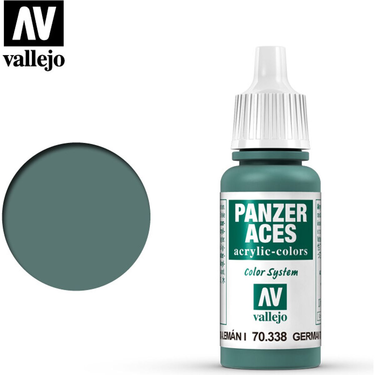 Vallejo - Panzer Aces - Feldgrey I Highlights Mat - 17 Ml - 70338