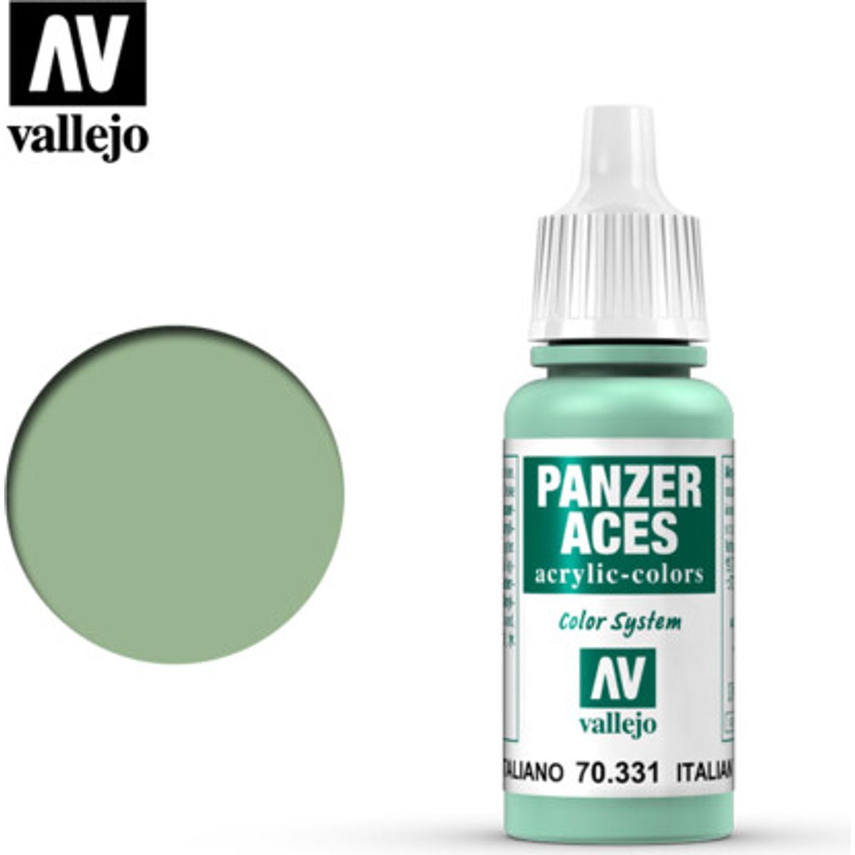 Vallejo - Panzer Aces - Italian Tanker Highlights Mat - 17 Ml - 70331