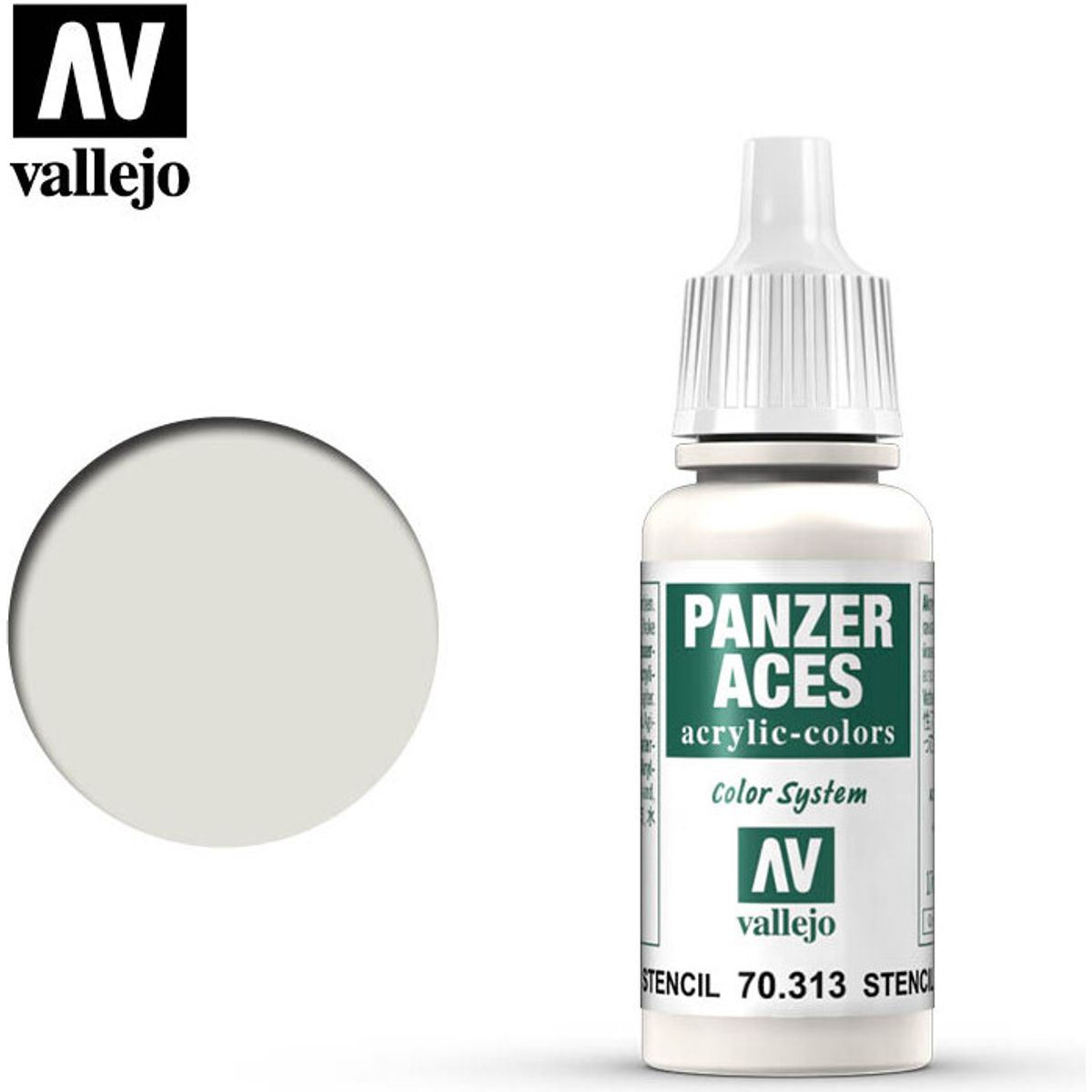 Vallejo - Panzer Aces - Stencil Mat - 17 Ml - 70313