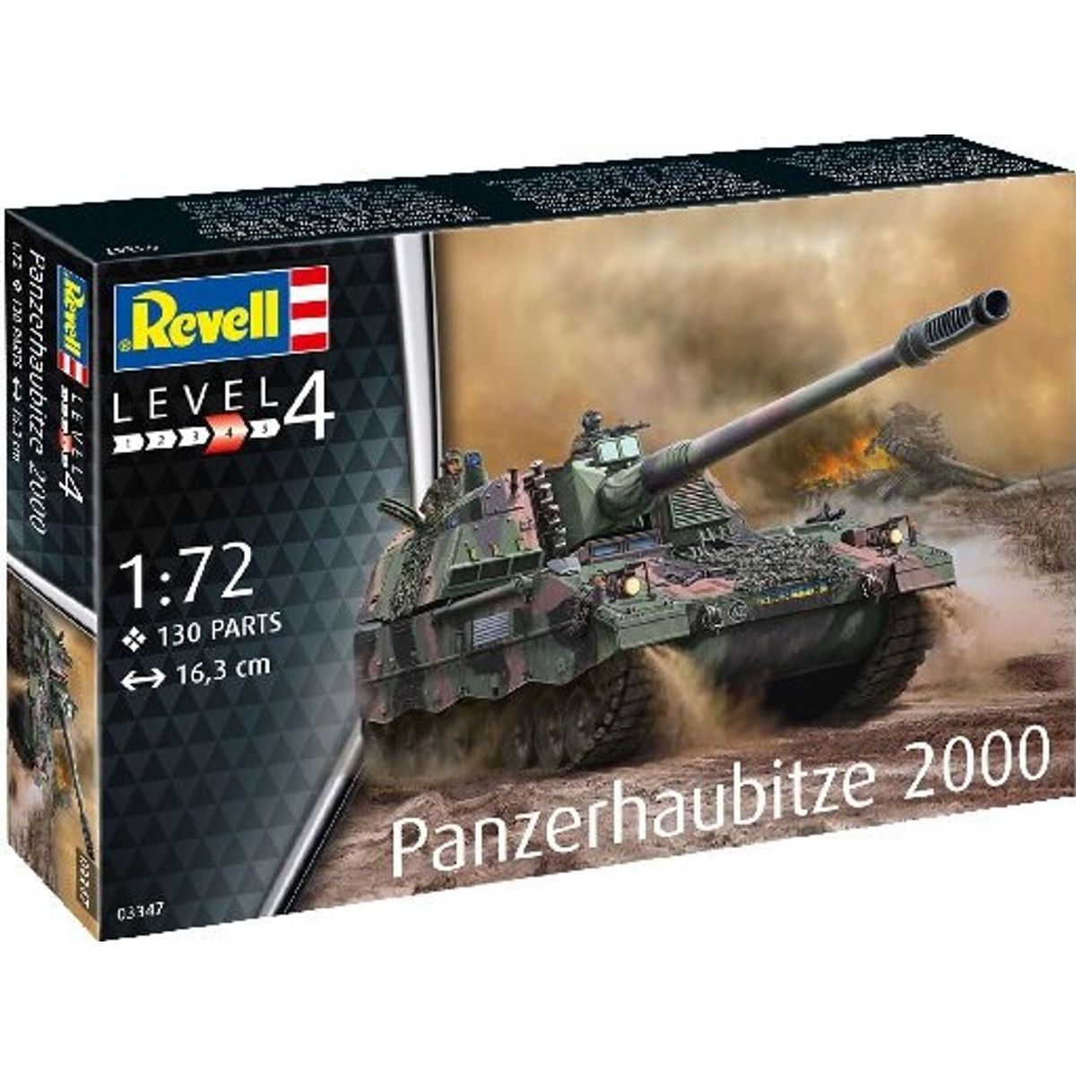 Revell - Panzerhaubitze 2000 - Level 4 - 1:72 - 03347