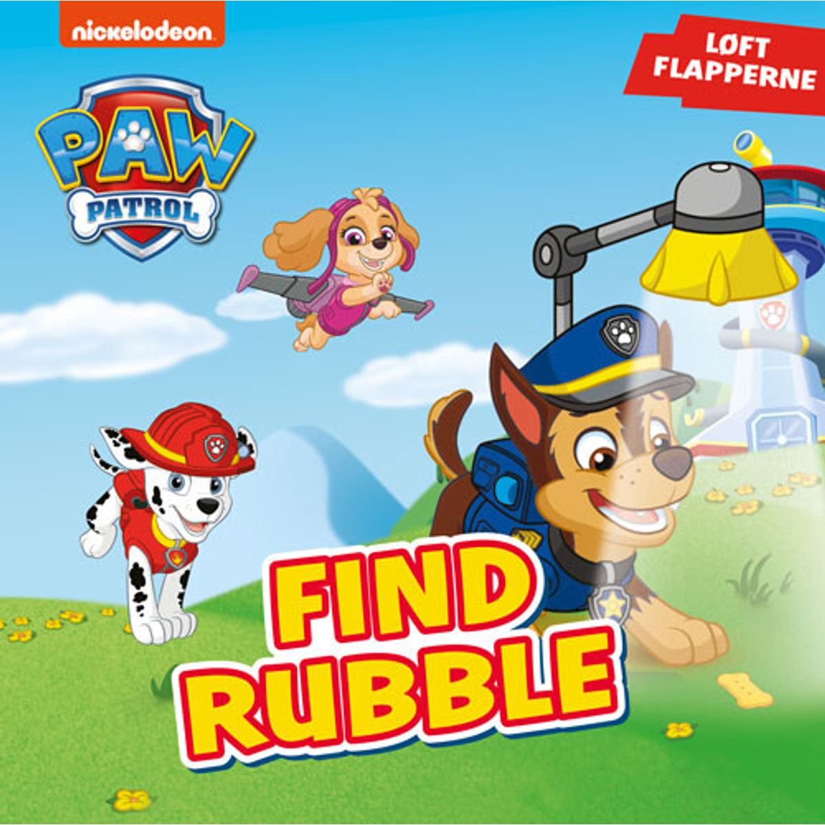 Paw Patrol - Find Rubble - Løft Flapperne - Bog