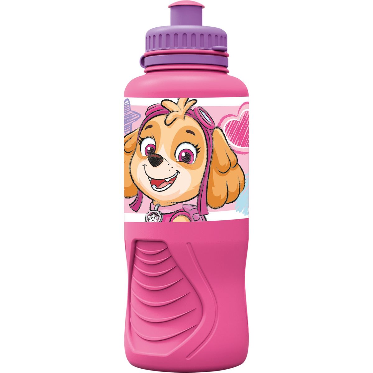 Paw Patrol - Sports Drikkedunk Til Børn - Pink - Plastik 430 Ml