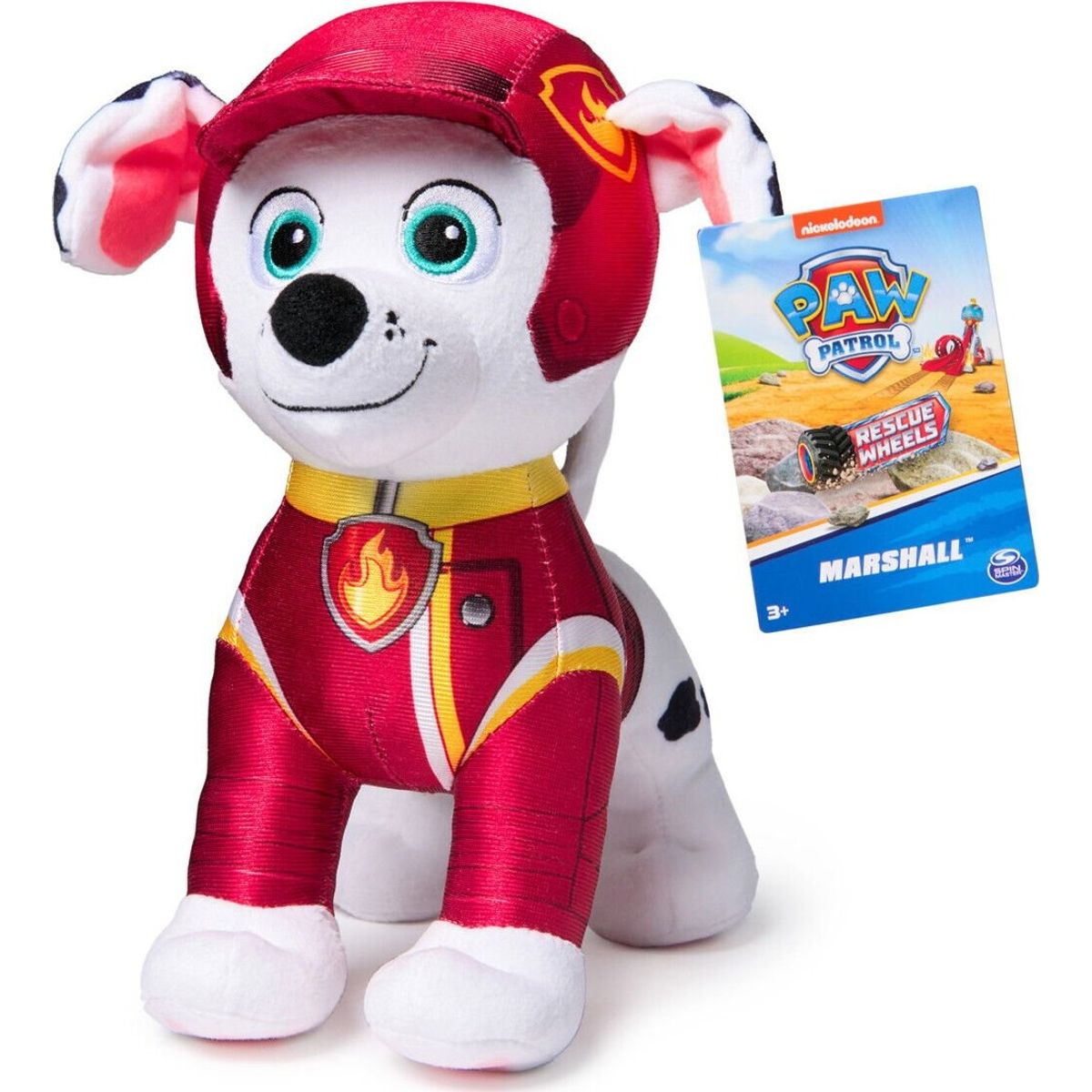 Paw Patrol Bamse - Marshall - Rescue Wheels - 20 Cm