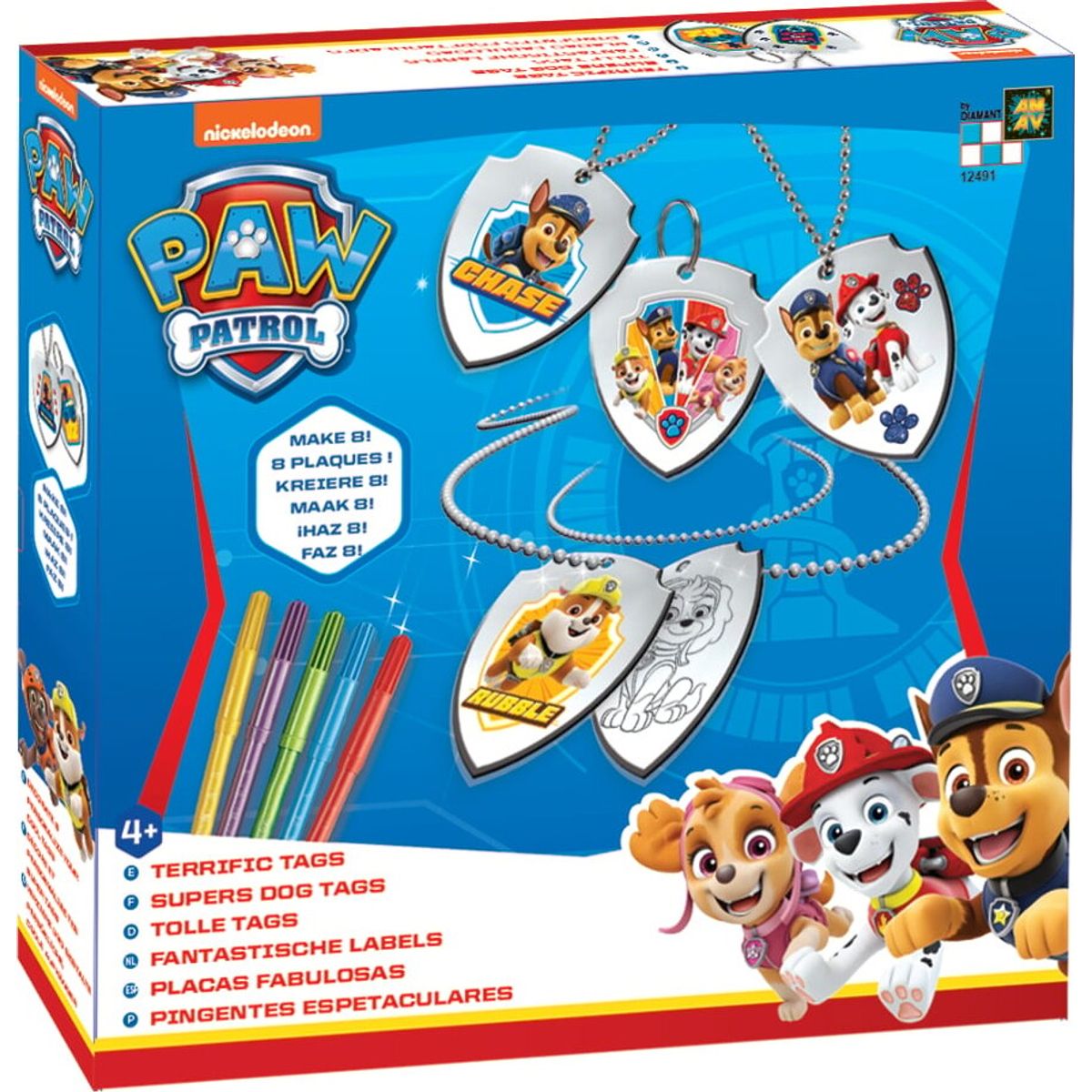 Paw Patrol - Terrific Tags (am-12491)