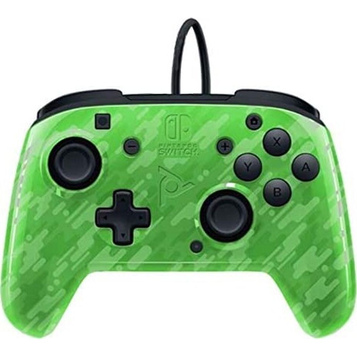 Pdp - Nintendo Switch Controller - Face-off - Camo Grøn