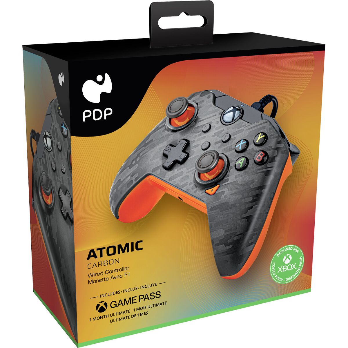 Pdp - Controller Til Xbox - Atomic - Carbon