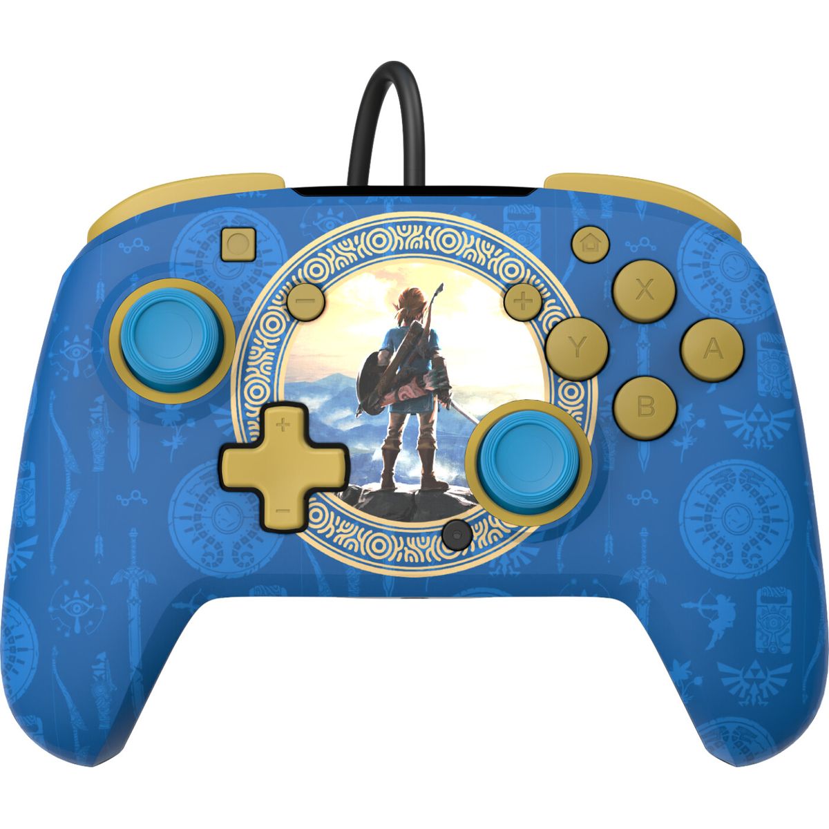 Pdp Rematch Wired Controller - Zelda Hyrule Blue