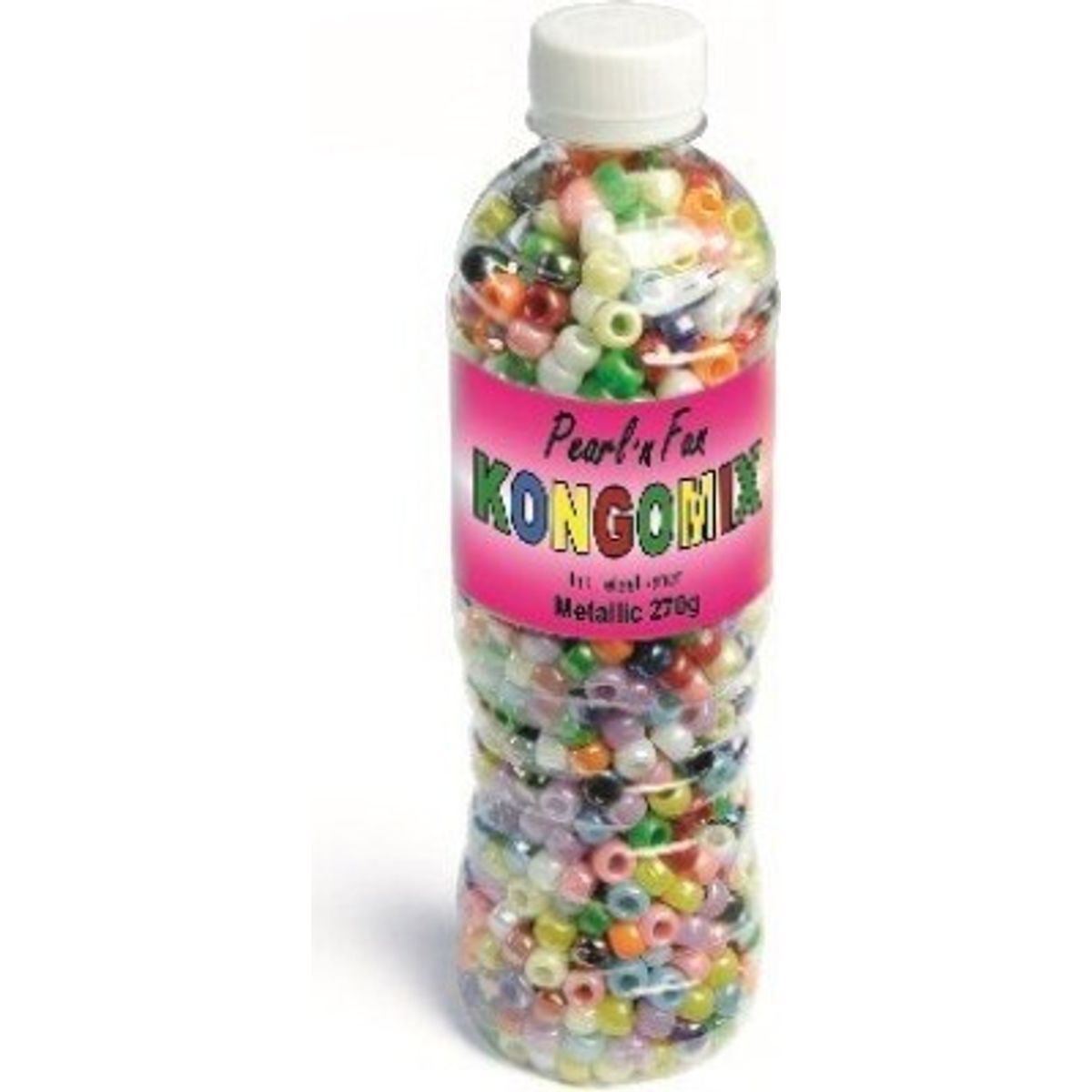 Pearl 'n Fun Perler - Kongo Mix Metallic - 270 G