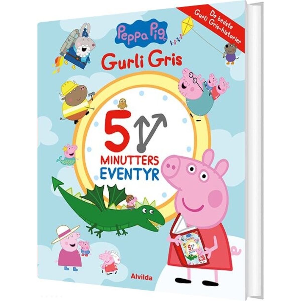 Peppa Pig - Gurli Gris - 5 Minutters Eventyr - Bog