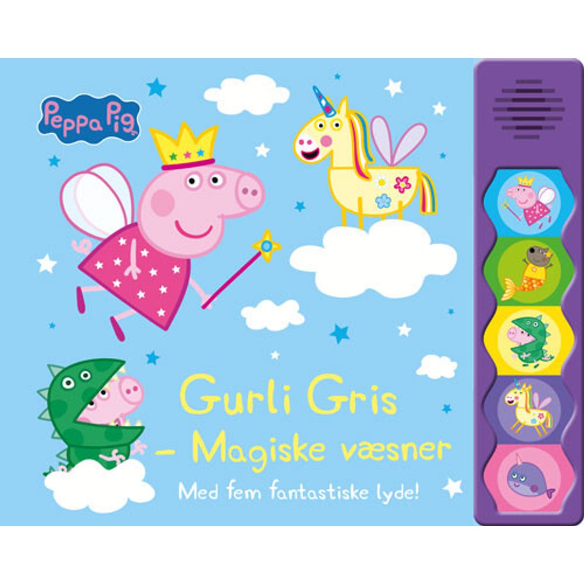 Peppa Pig - Gurli Gris - Magiske Væsner - Lydbog - Peppa Pig - Bog