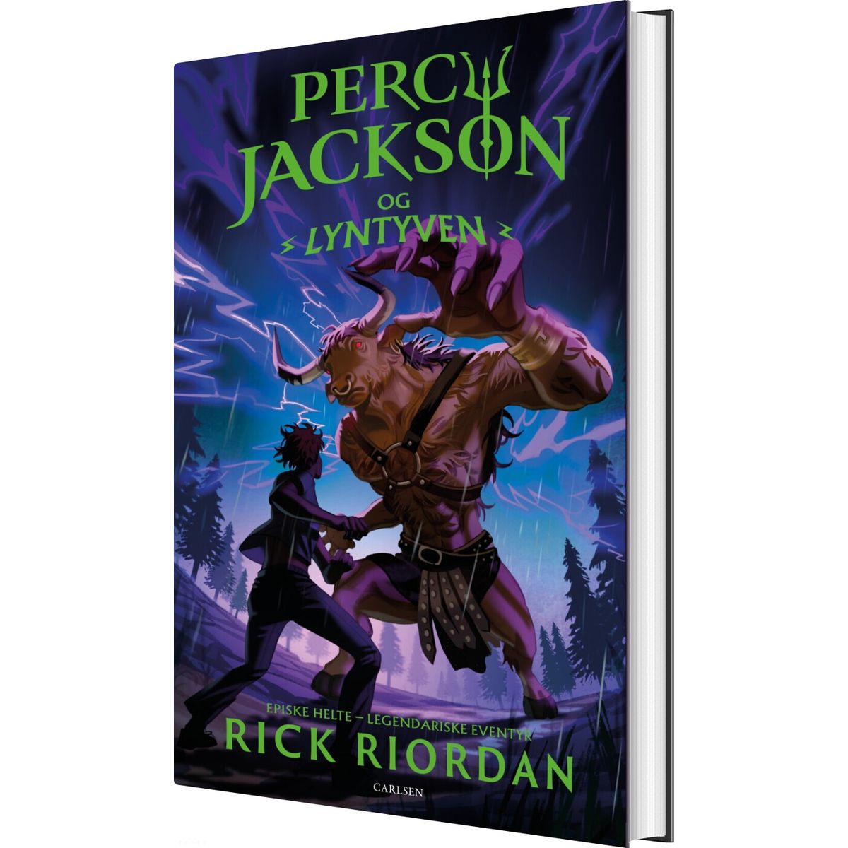 Percy Jackson 1 - Percy Jackson Og Lyntyven - Rick Riordan - Bog