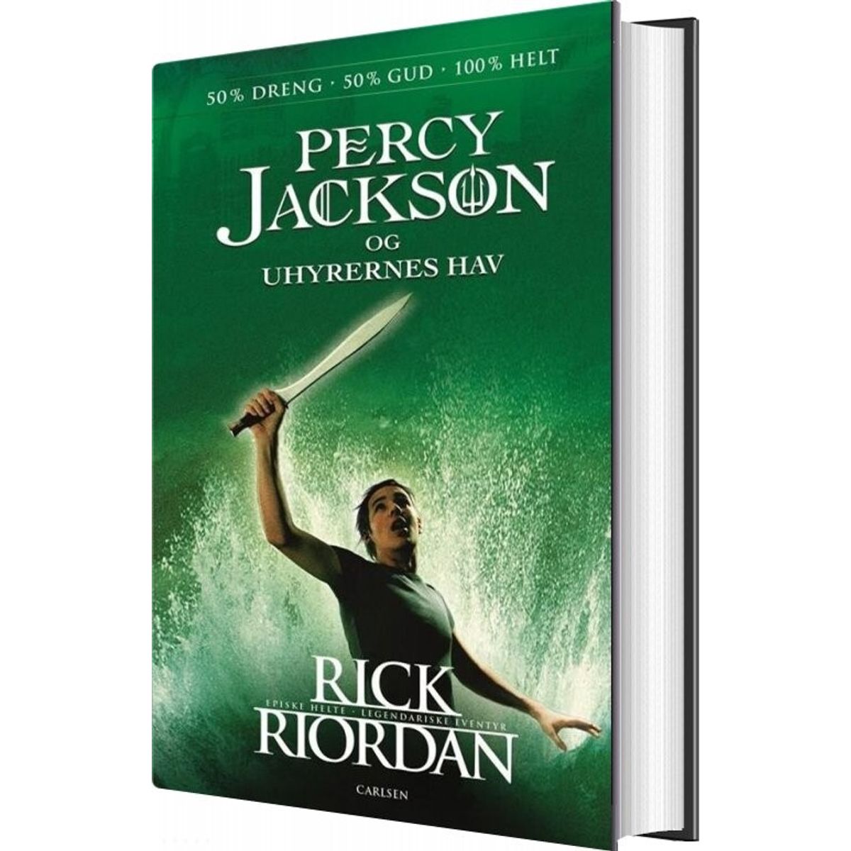 Percy Jackson 2 - Percy Jackson Og Uhyrernes Hav - Rick Riordan - Bog