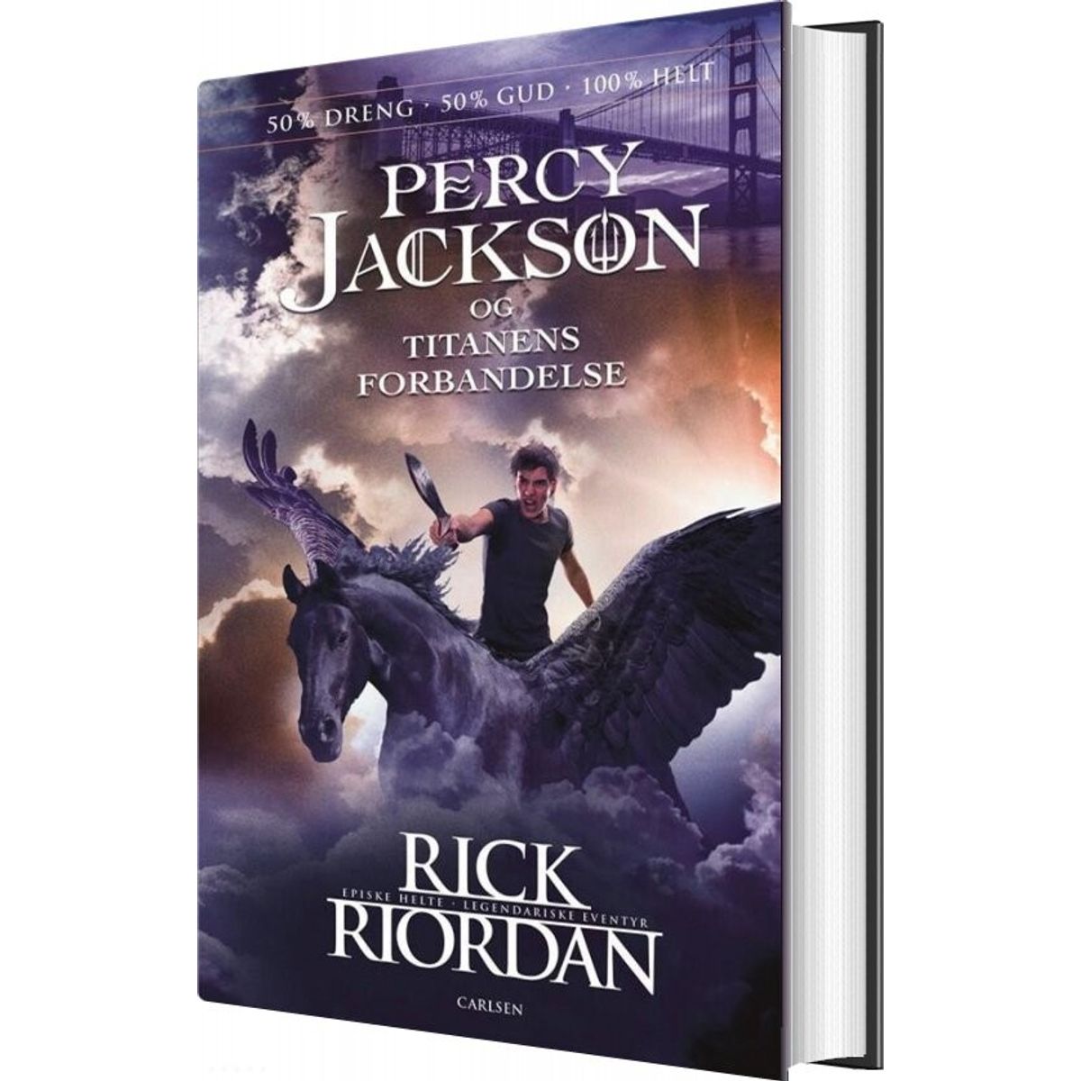 Percy Jackson 3 - Percy Jackson Og Titanens Forbandelse - Rick Riordan - Bog