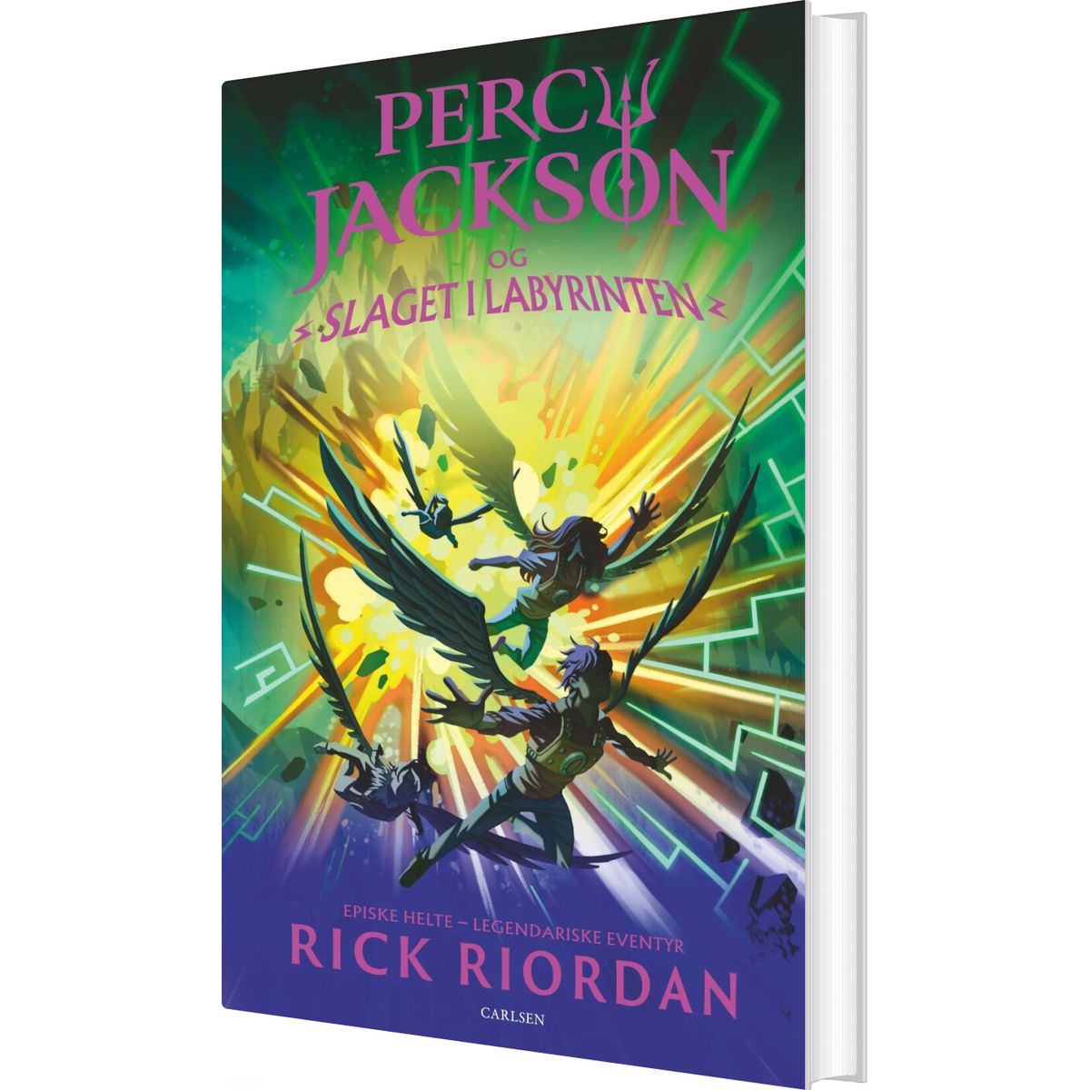 Percy Jackson 4 - Percy Jackson Og Slaget I Labyrinten - Rick Riordan - Bog