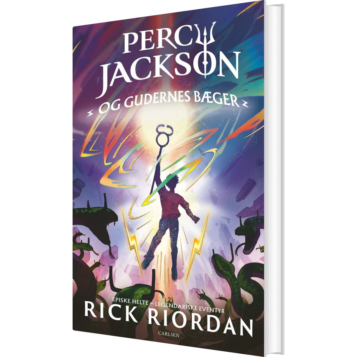 Percy Jackson 6 - Og Gudernes Bæger - Rick Riordan - Bog