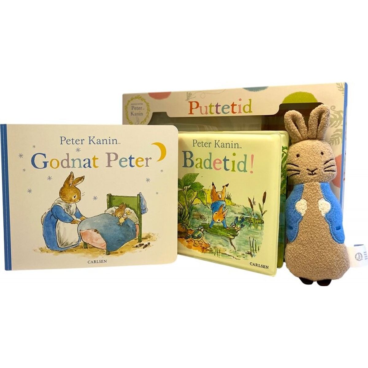 Peter Kanin - Babybog, Badebog Og Bamse - Puttetid - Beatrix Potter - Bog