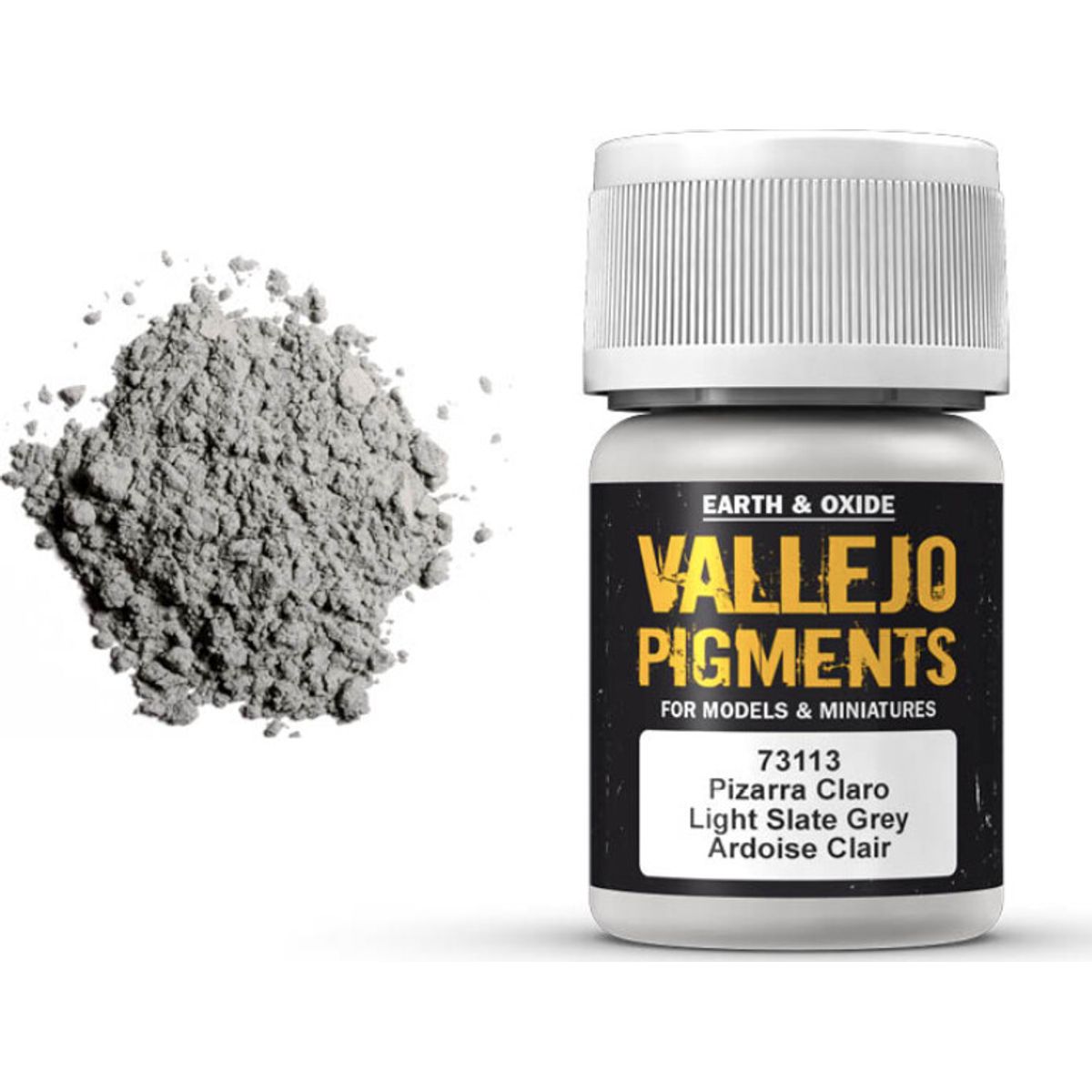 Vallejo - Pigments - Light Slate Grey - 35 Ml - 73113