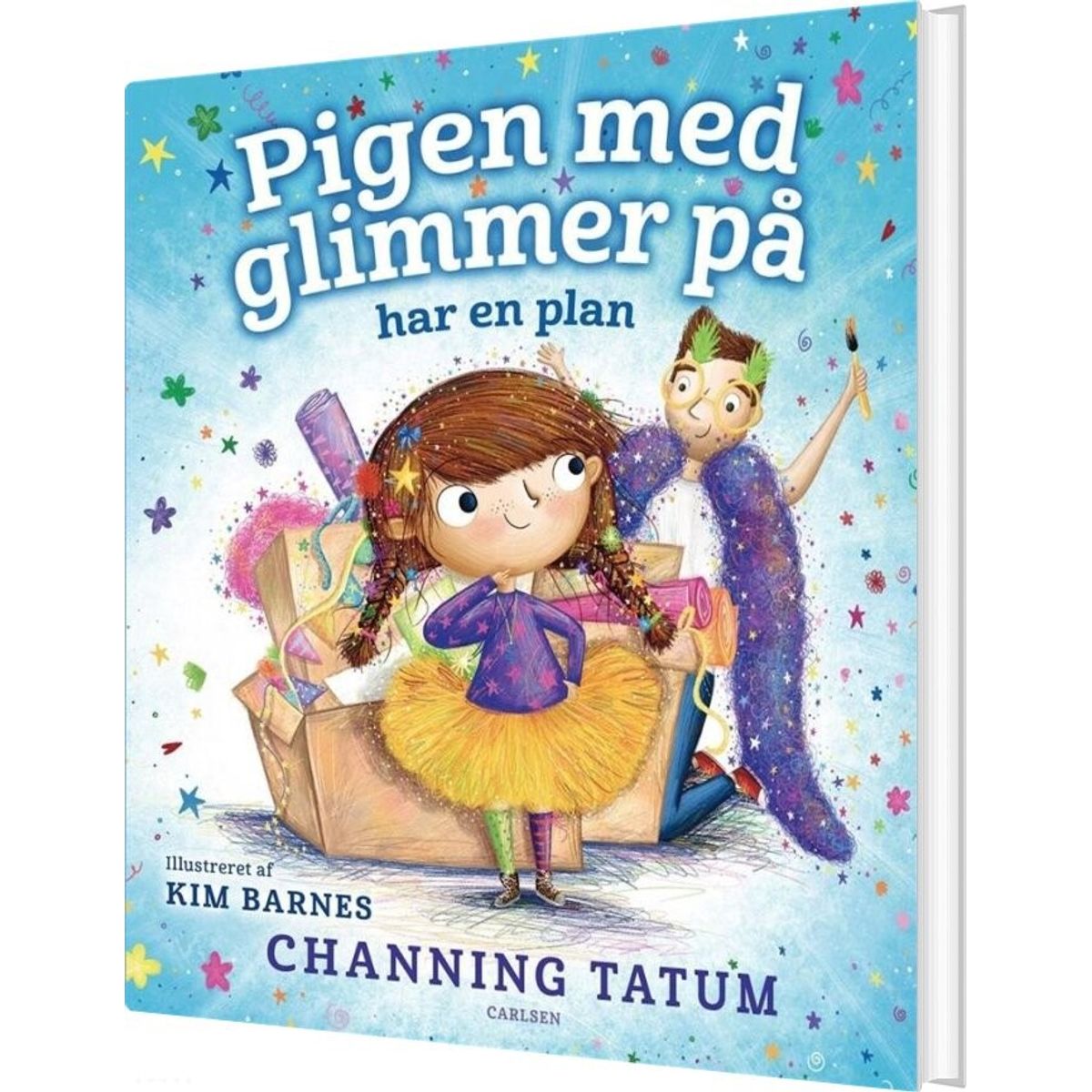 Pigen Med Glimmer På Har En Plan - Channing Tatum - Bog