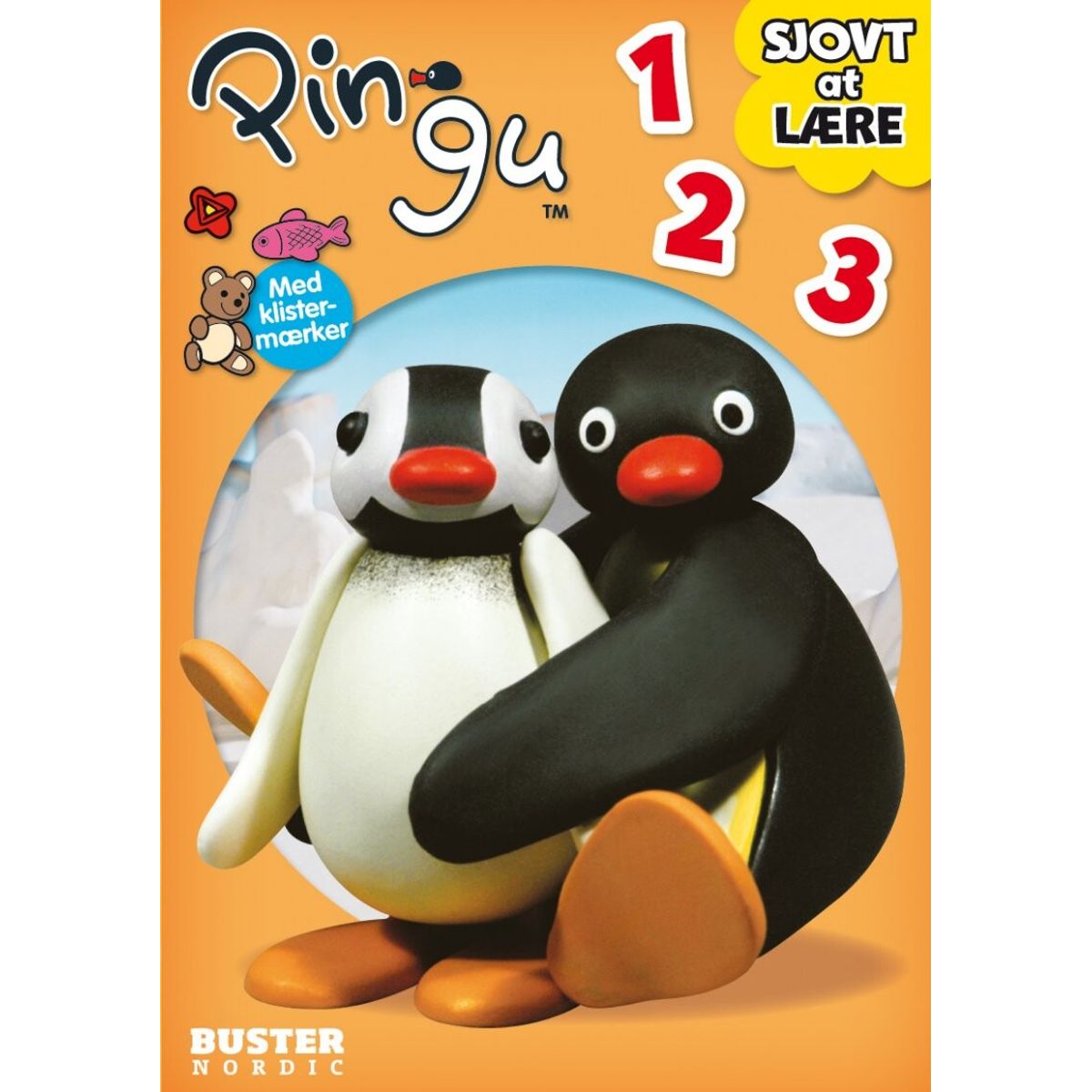 Pingu: Sjovt At Lære Talene - Bog